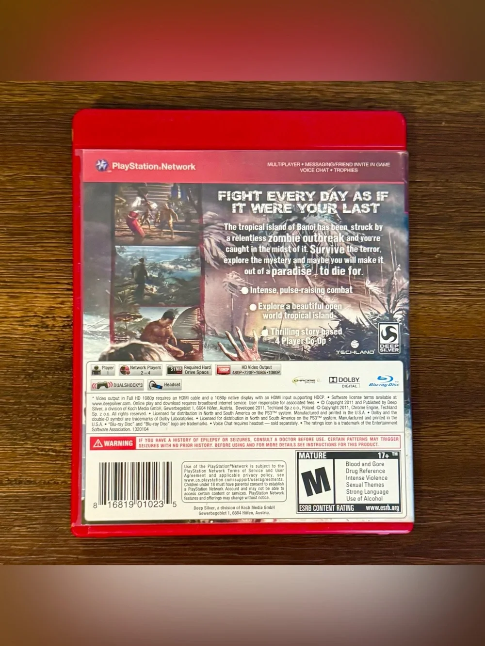 Dead Island Game of the Year Edition Greatest Hits PlayStation 3 PS3 CIB Evil